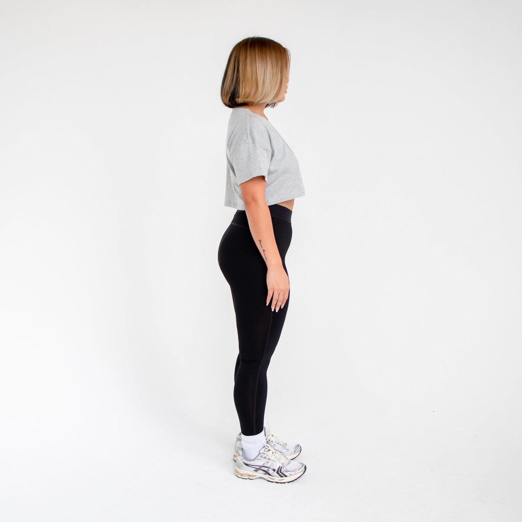 4000 - Women's Loose Cropped Tee
