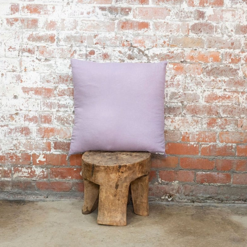 European Pillowcase in Linen | Grape Slushie